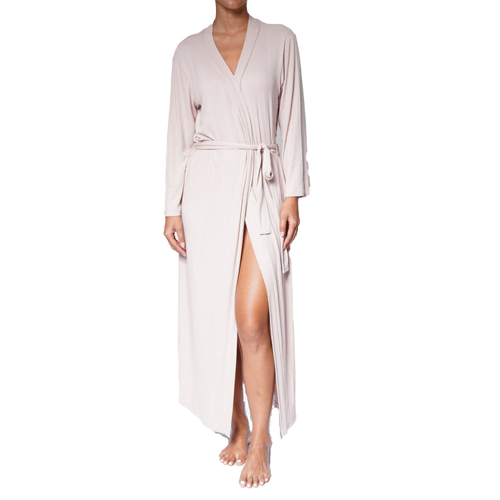 Relaxed Long Modal Robe