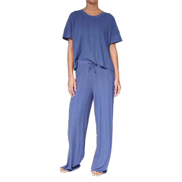 soft Relaxed T-shirt - Denim