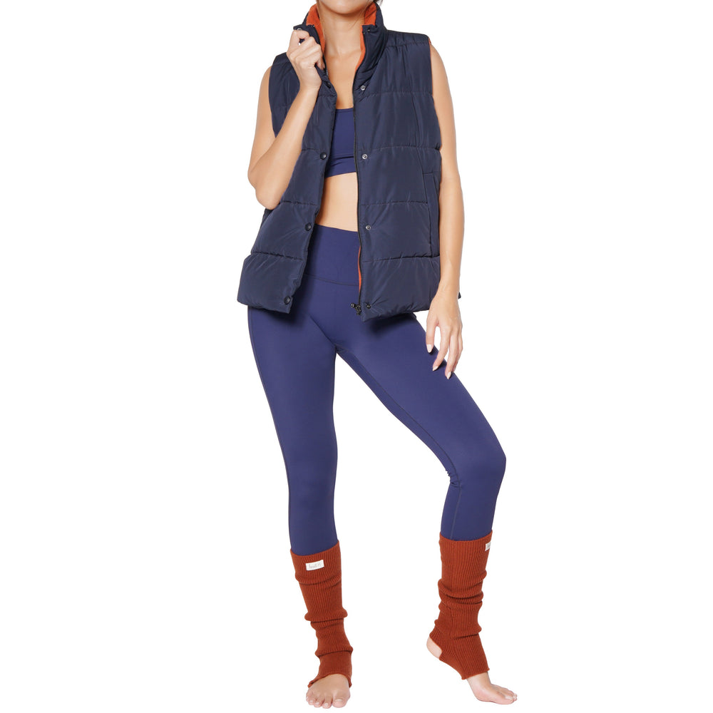 Huit bien-etre cashmere puffer vest, Huit.com