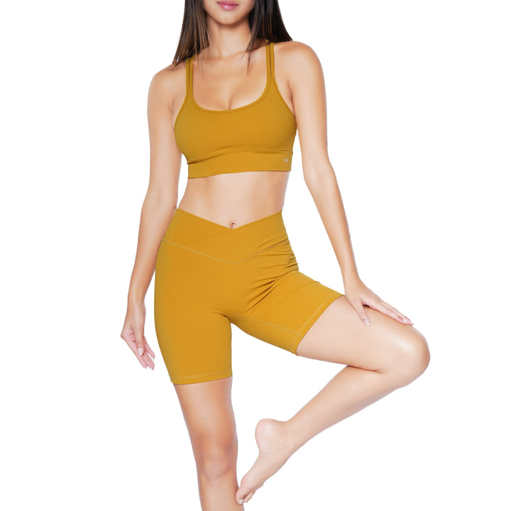 Huit Bien-etre Criss Cross Bra, Sports Bra, Huit.com