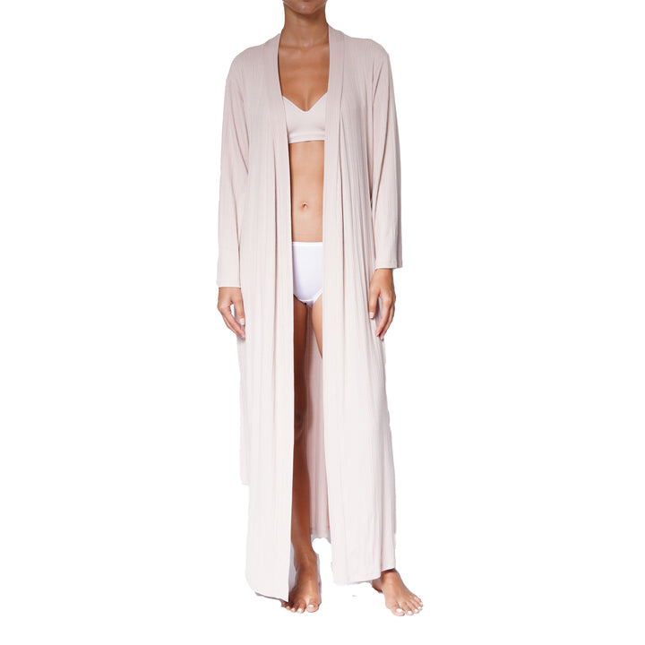 Relaxed Long Modal Robe