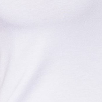 Ribbed Modal Comfy Shorts - White