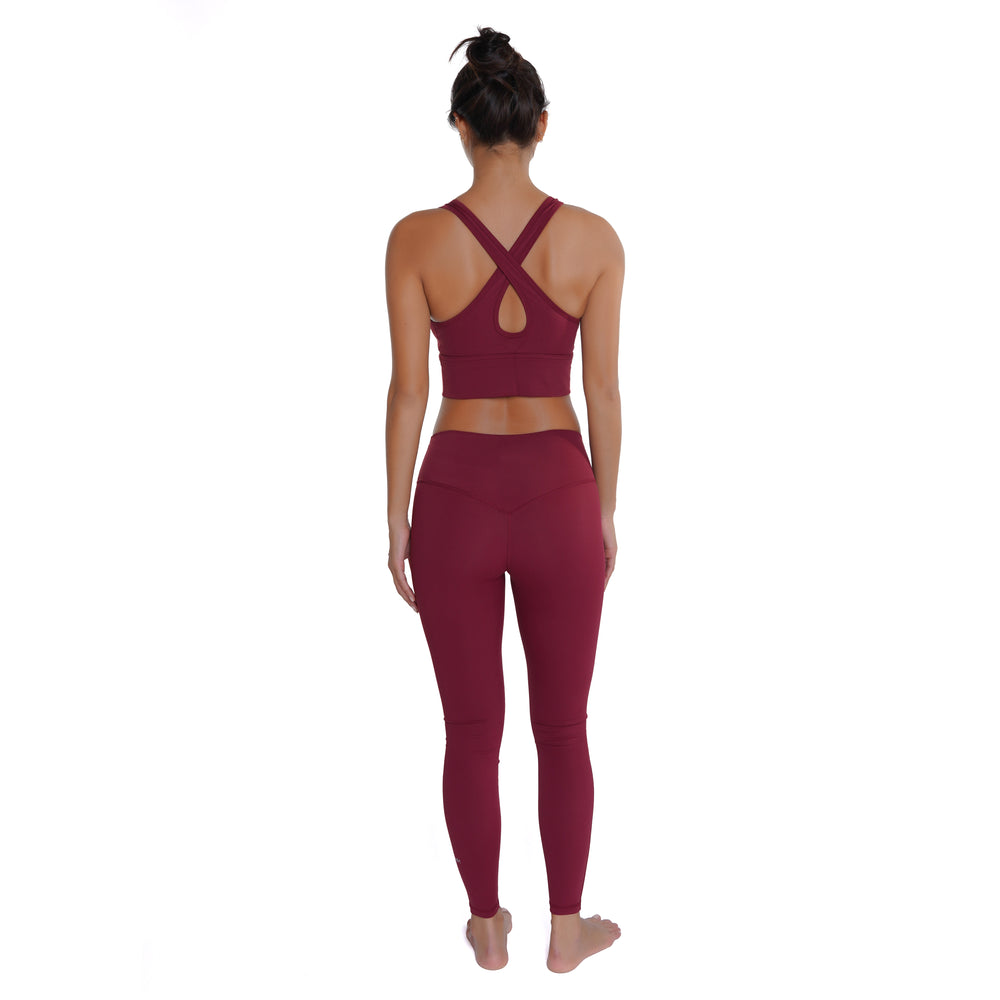 Huit Bien-etre Cropped Bra, Sports Bra, Huit.com