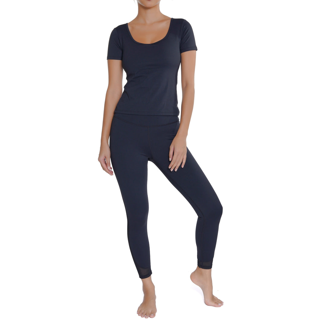 Huit bien-etre long t-shirt, yoga, Huit.com