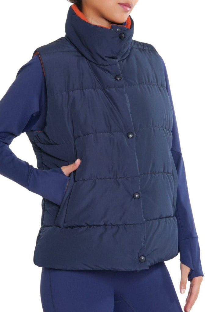 Huit bien-etre cashmere puffer vest, Huit.com