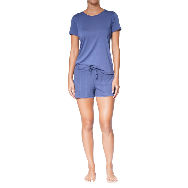 Douceur Ribbed Classic t-shirt, Huit.com