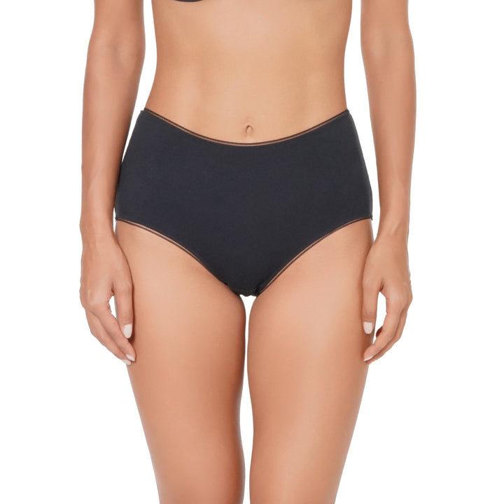 Organic Cotton High Waist Brief - BIO-J41 Huit