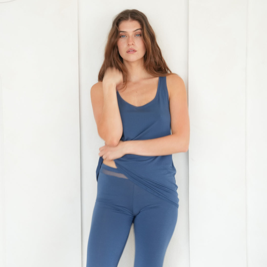 Soft Micro Modal relaxed fit Trapeze Top