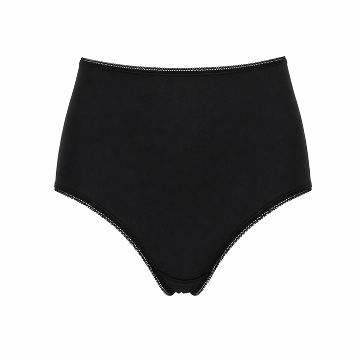 ☁️ J41- Lightweight Microfiber Brief - Black