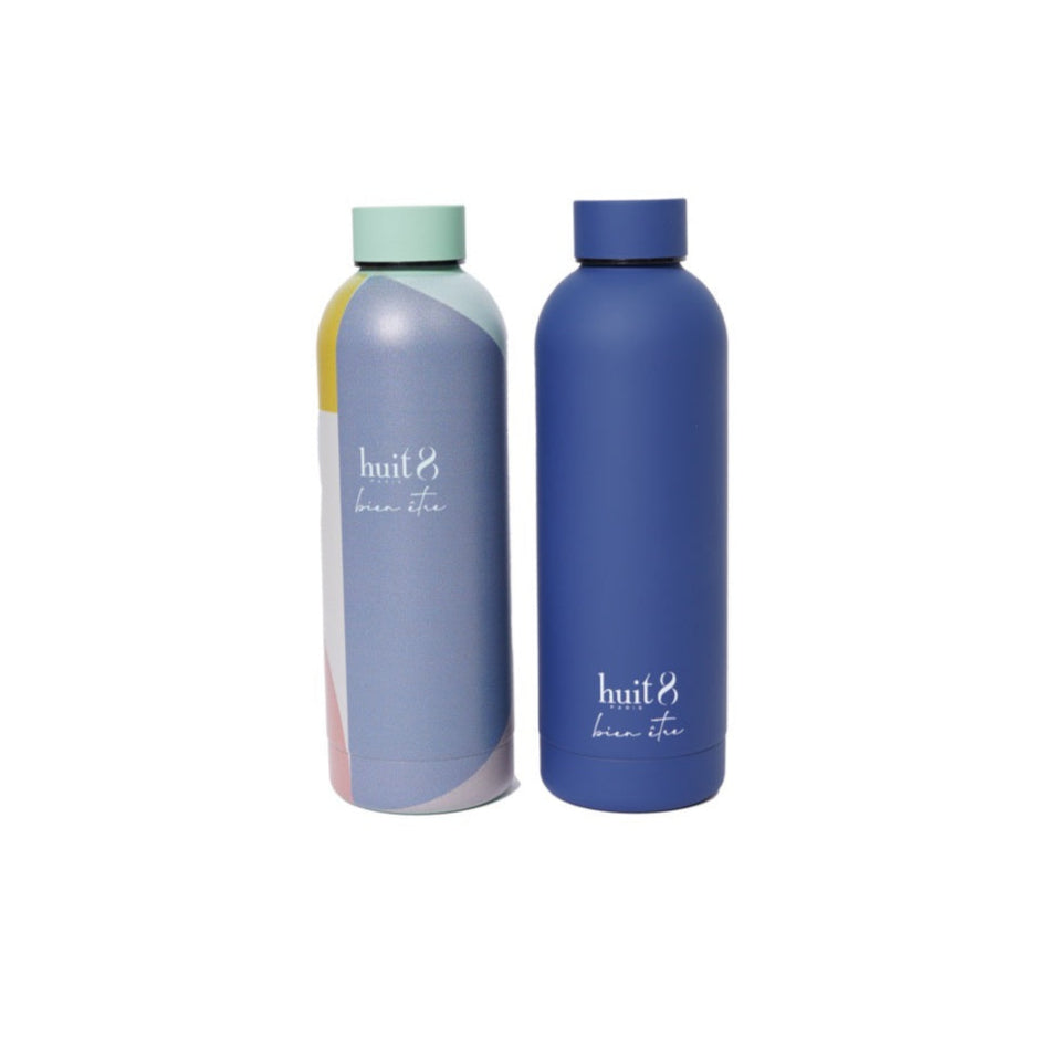 Huit bien-etre stainless steel water bottle, Huit.com