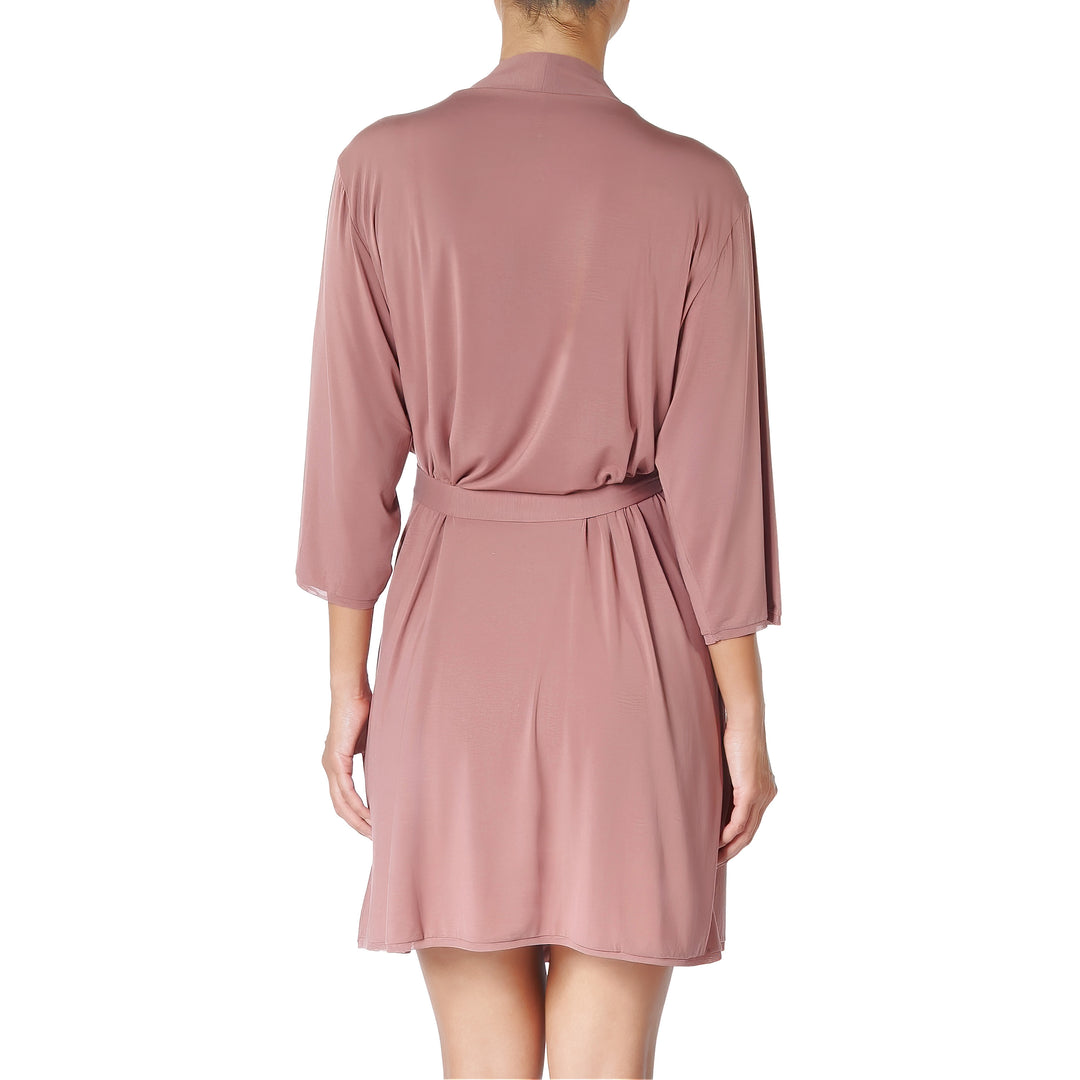 Buttery Micro Modal Robe- Attached Belt