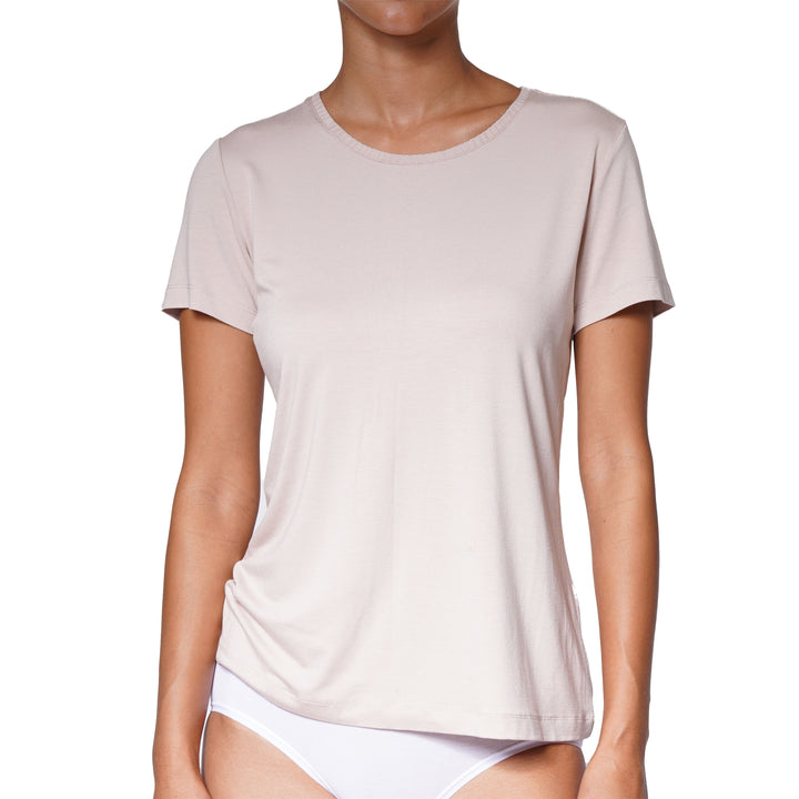 Douceur Ribbed Classic t-shirt, Huit.com