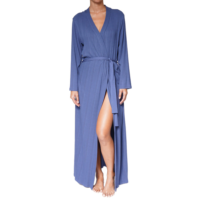 Douceur by Huit8 Robe Longue - Denim