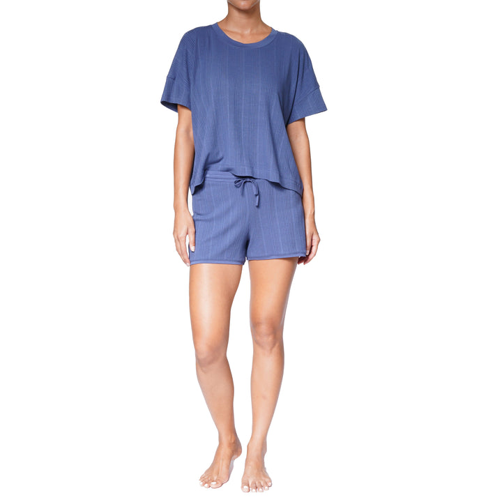 Douceur by Huit8 Relaxed T-shirt - Denim