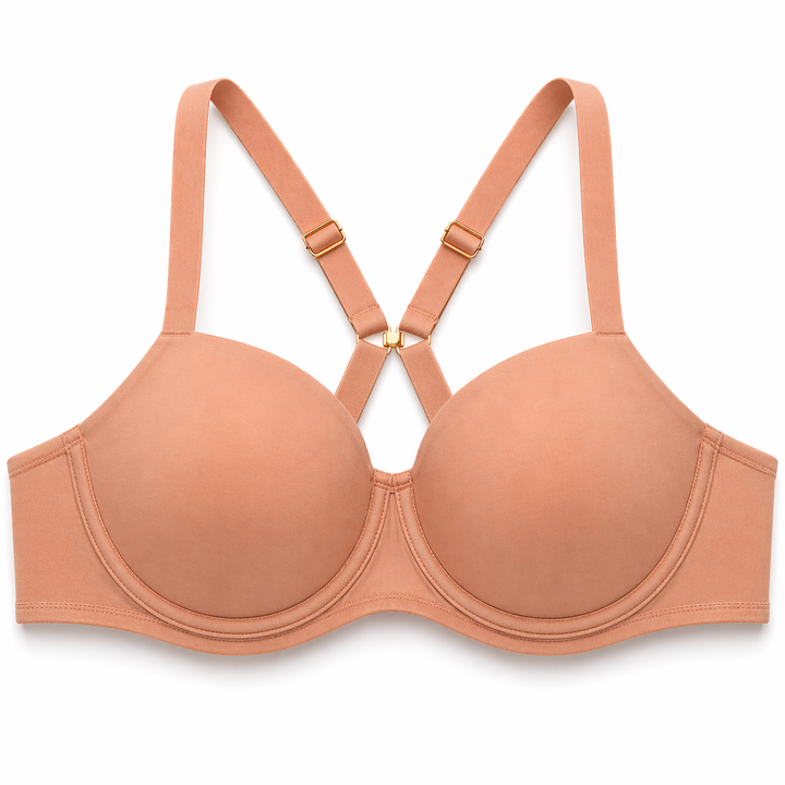 ☁️ B23- Lightweight Microfiber Spacer Bra - Blush