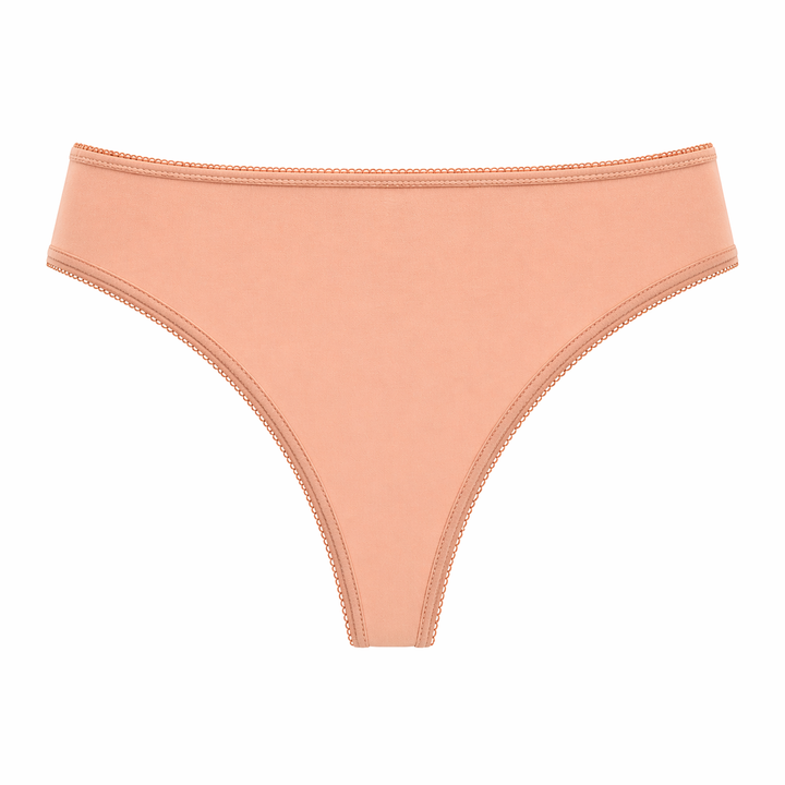 ☁️ J14-Lightweight Microfiber Thong - Blush