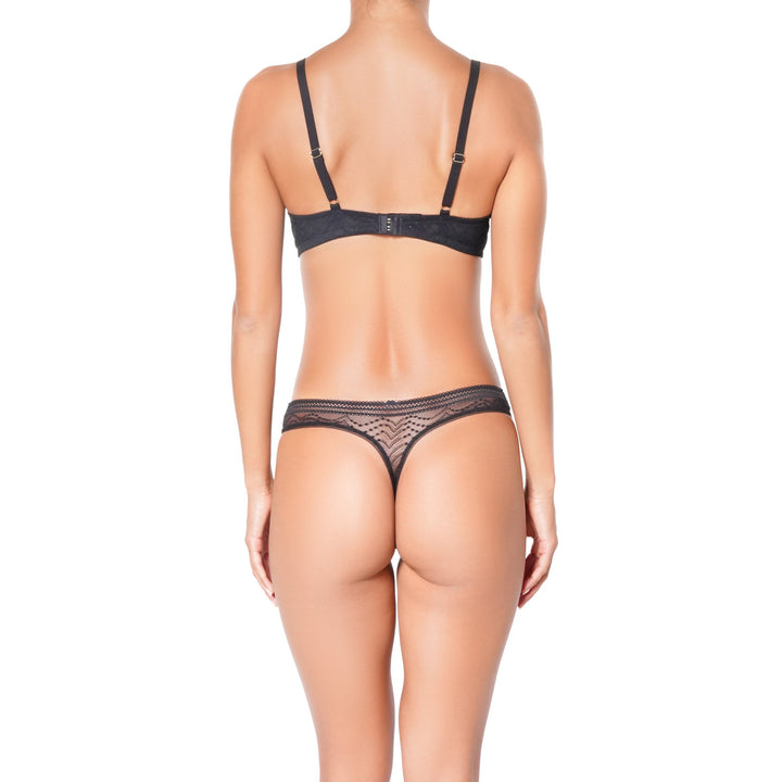 HUIT - Eclatante Noir - Underwire Bra