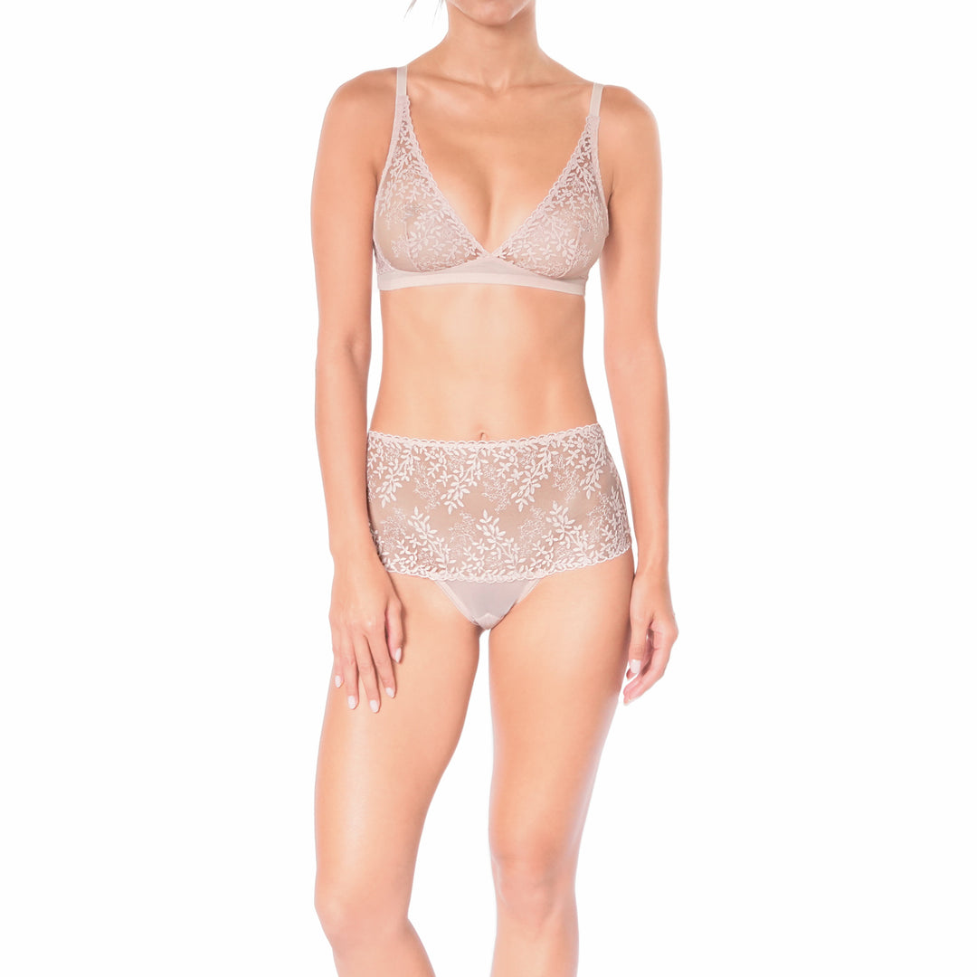 Desir High Waist Brief - Blush