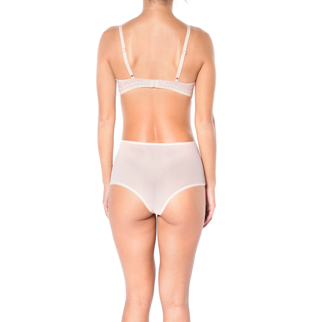 Desir High Waist Brief - Blush