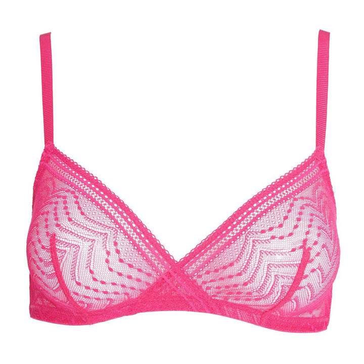 Huit Eclatante Fuchsia Bralette, Huit.com