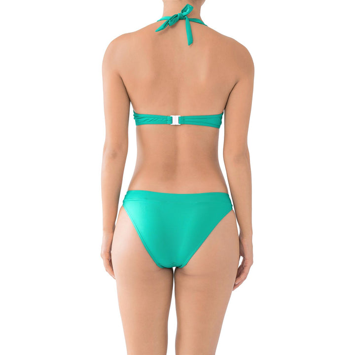 HUIT Holiday green low waist bikini brief, Huit.com