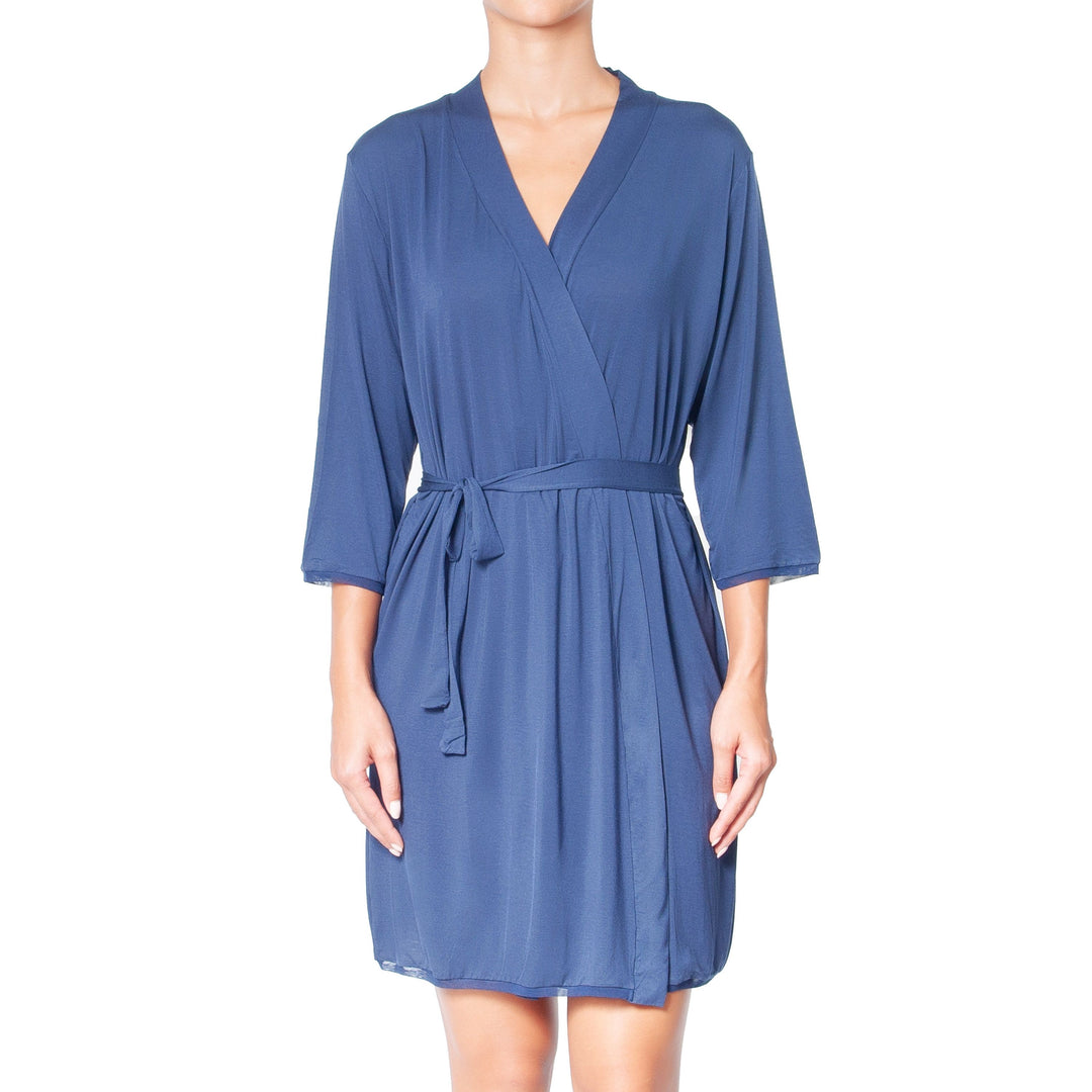Buttery Micro Modal Robe- Attached Belt