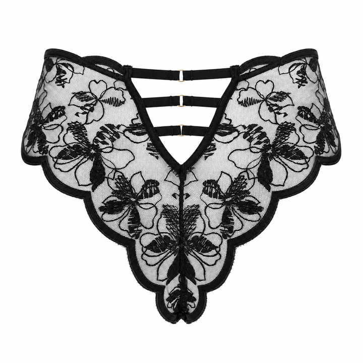 Lettre d'amour Tanga - Black