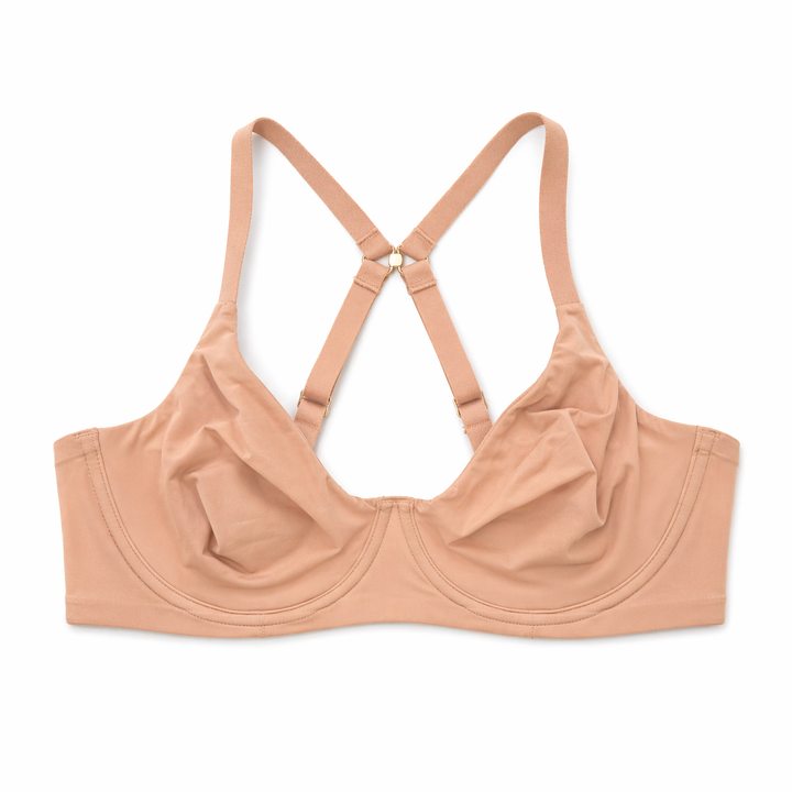 ☁️ B20-Lightweight Microfiber Comfort Bra - Blush