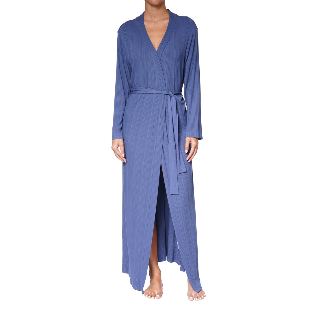 Douceur by Huit8 Robe Longue - Denim