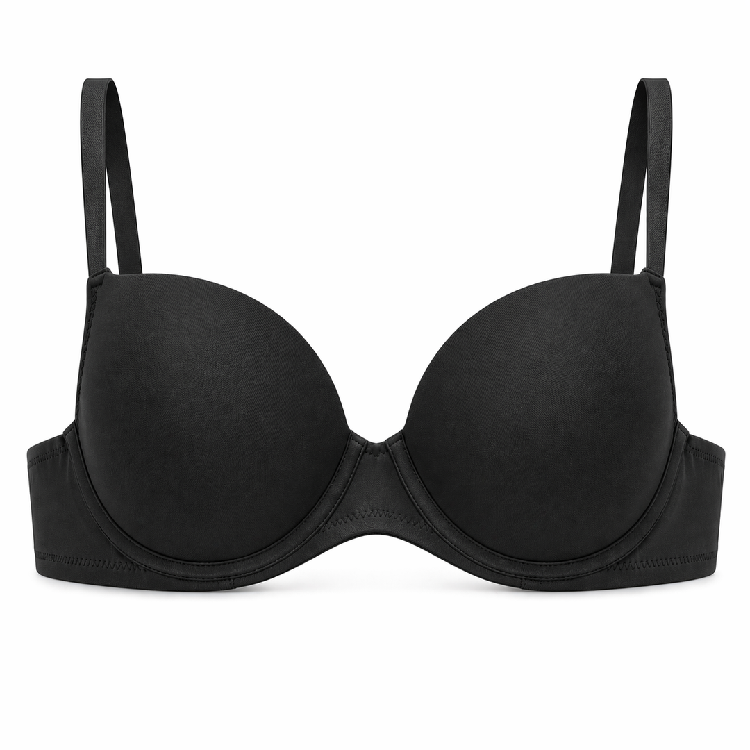 ☁️ B23-Lightweight Microfiber Spacer Bra - Black