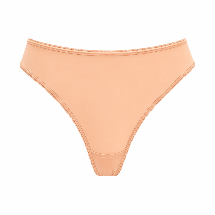 ☁️ J14-Lightweight Microfiber Thong - Blush