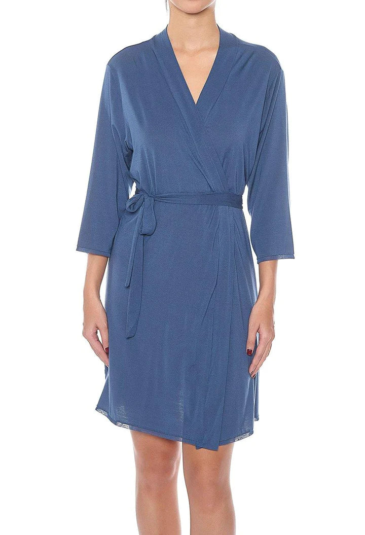 Buttery Micro Modal Robe- Attached Belt