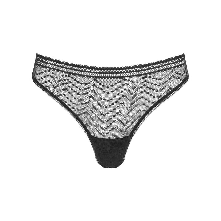 HUIT - Eclatante Noir - Thong
