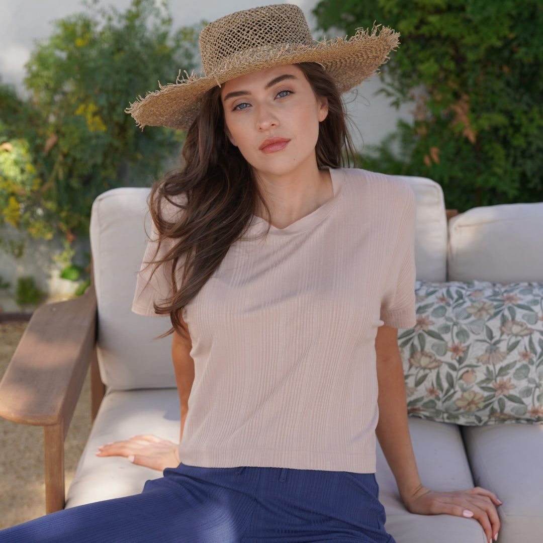 ADR20-21 Ribbed Modal Classic T-shirt