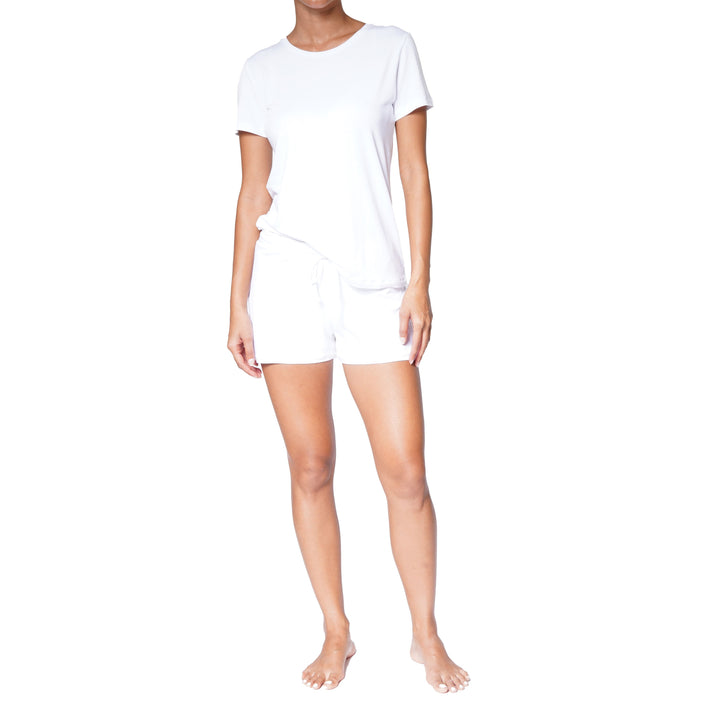 T-shirt classique Douceur par Huit8 - Blanc