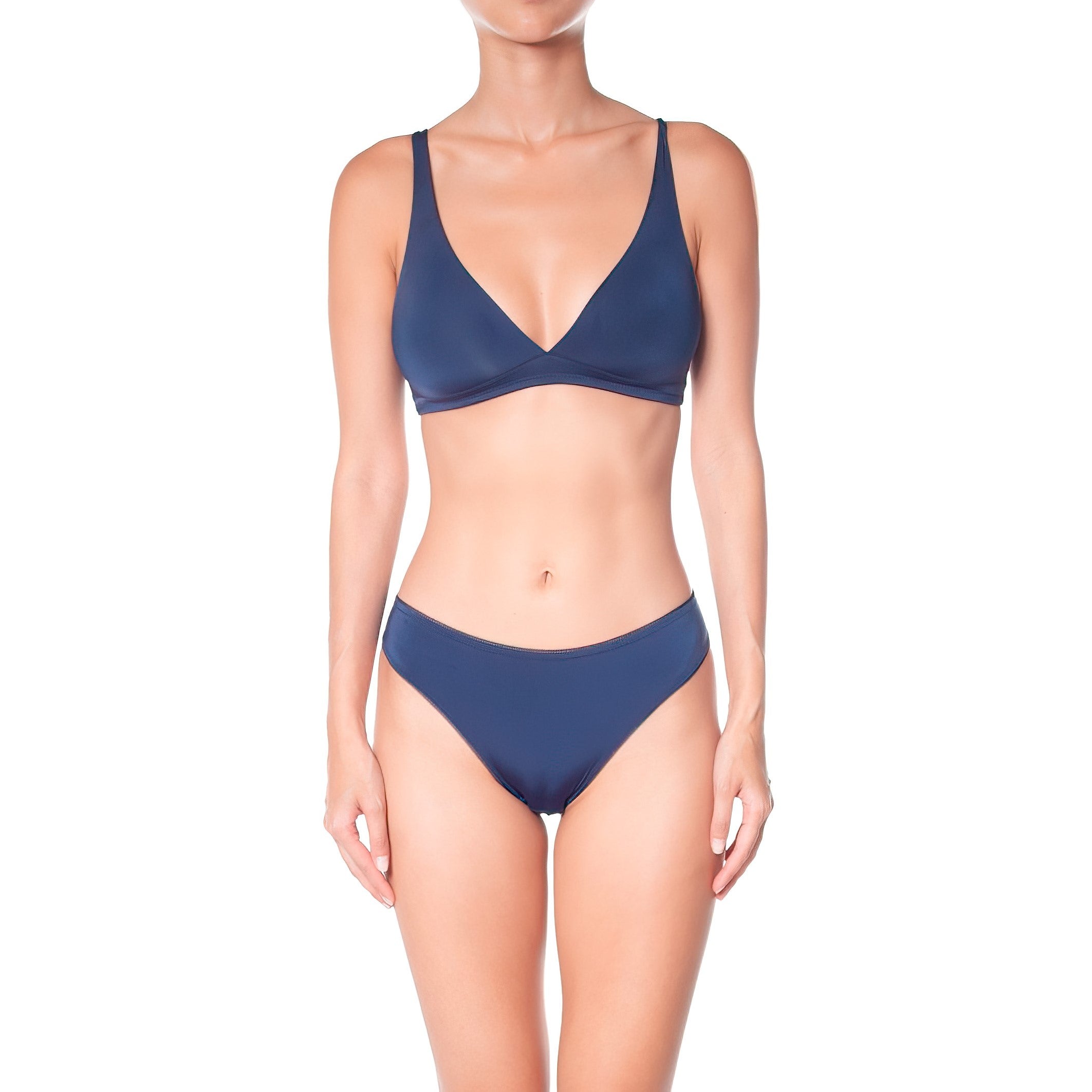水着・ラッシュガード AGNEL Swan Bikini High-waisted Panty ☆関税込☆AGNEL☆Swan Bikini Bra＆High-waisted Panty SET
